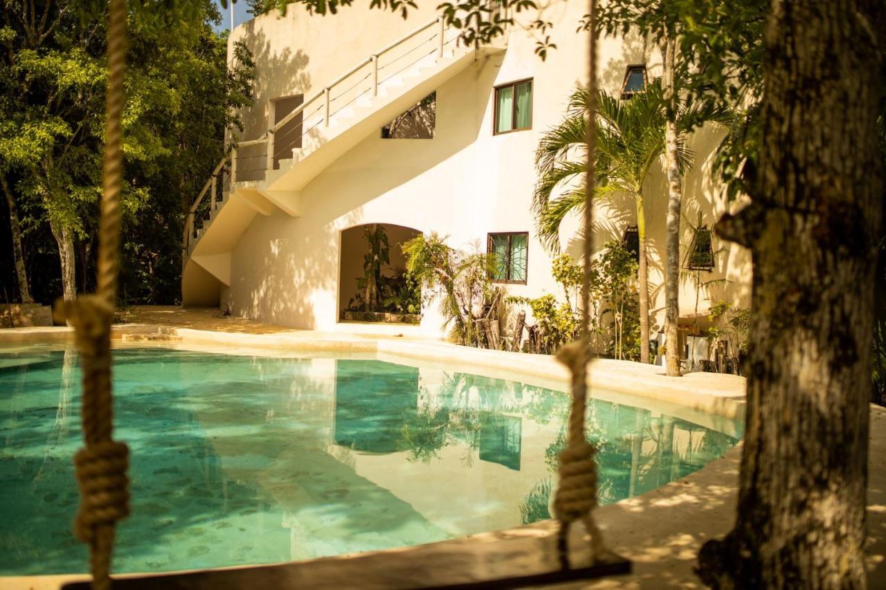 La Posada del Agua y Fuego Chemuyil Exterior foto