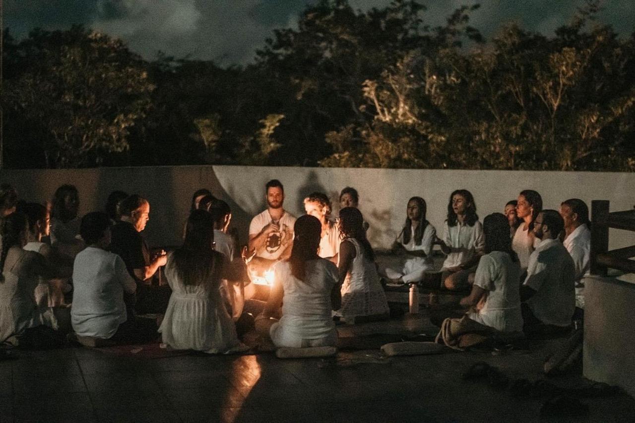 La Posada del Agua y Fuego Chemuyil Exterior foto